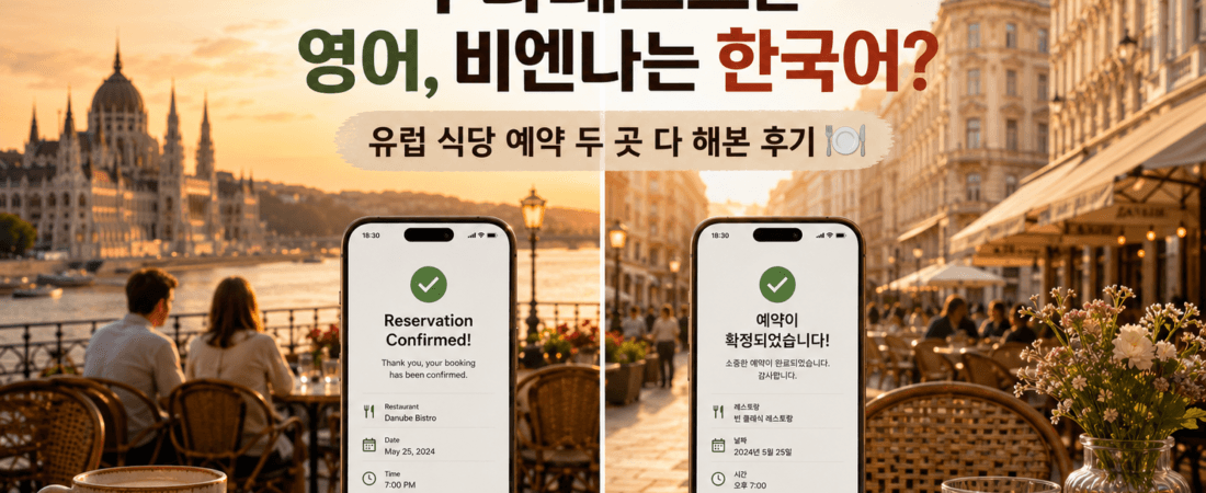 유럽 여행 레스토랑 예약, 구글맵 하나로 대기 없이 들어간 후기 🍽️