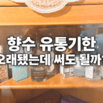 향수 유통기한과 개봉 후 사용기간 확인법을 소개하는 향수 컬렉션